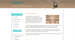 Desktop Screenshot of osapro.com